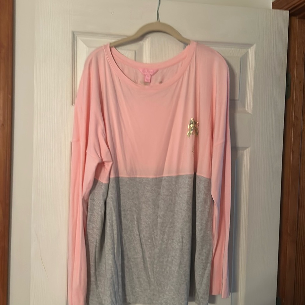 EUC LILLY PULITZER FINN TEE XL